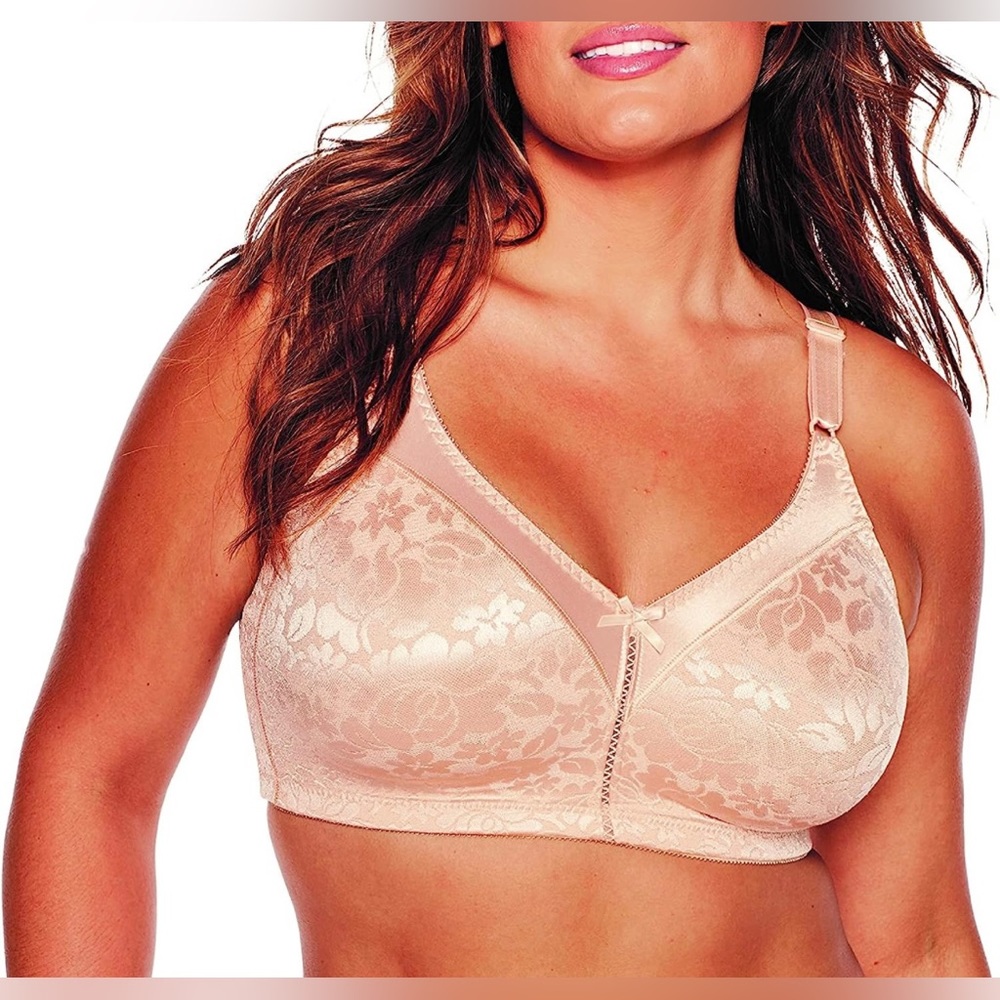NWT Bali Double Support Wireless Bra Size 34DD - Picture 1 of 9